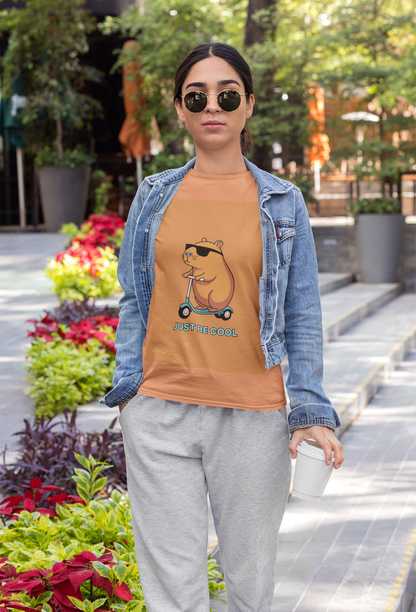 Mole printed T SHIRT